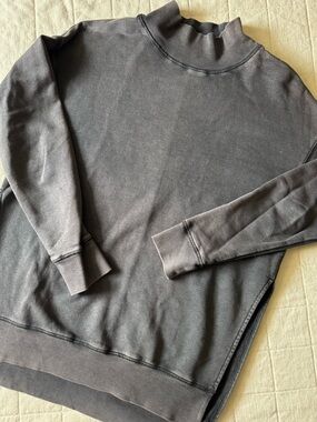 Free People Mock Neck Pullover Sweater